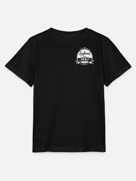 Legend since 1987, weiss - Stanley/Stella Kinder T-Shirt MINI CREATOR  - Schwarz