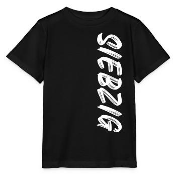 70 / Siebzig / 70. Geburtstag - Stanley/Stella Kinder T-Shirt MINI CREATOR  - Schwarz - Vorne - Mikhail (115cm)