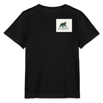 Mad Monkey Vintage Logo Illustration - Stanley/Stella MINI CREATOR Kids’ T-Shirt - black - Front - Mikhail (115cm)