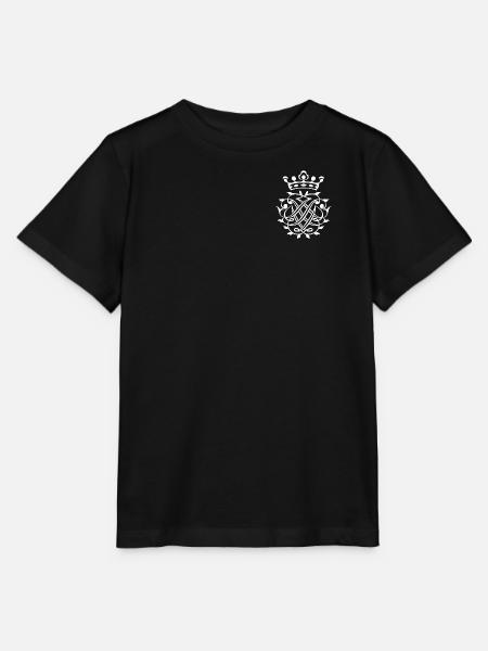 Sceau de Bach / monogramme / armoiries / insignes - T-shirt bio MINI CREATOR Stanley/Stella Enfant - noir
