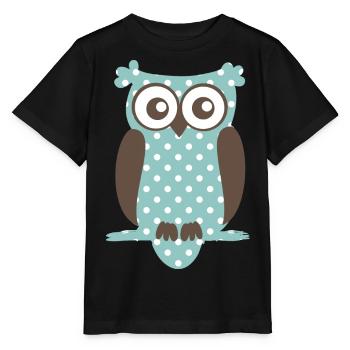 Chouette - T-shirt bio MINI CREATOR Stanley/Stella Enfant - noir - Devant - Mikhail (115cm)