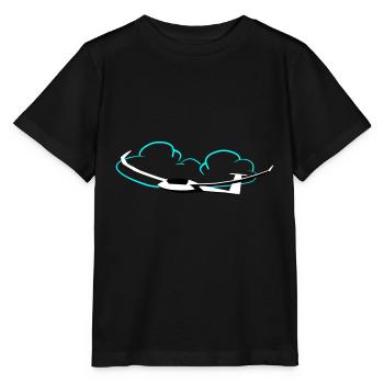 Glider Gliding Gliding Gliding Glider - Stanley/Stella MINI CREATOR Kids’ T-Shirt - black - Front - Mikhail (115cm)