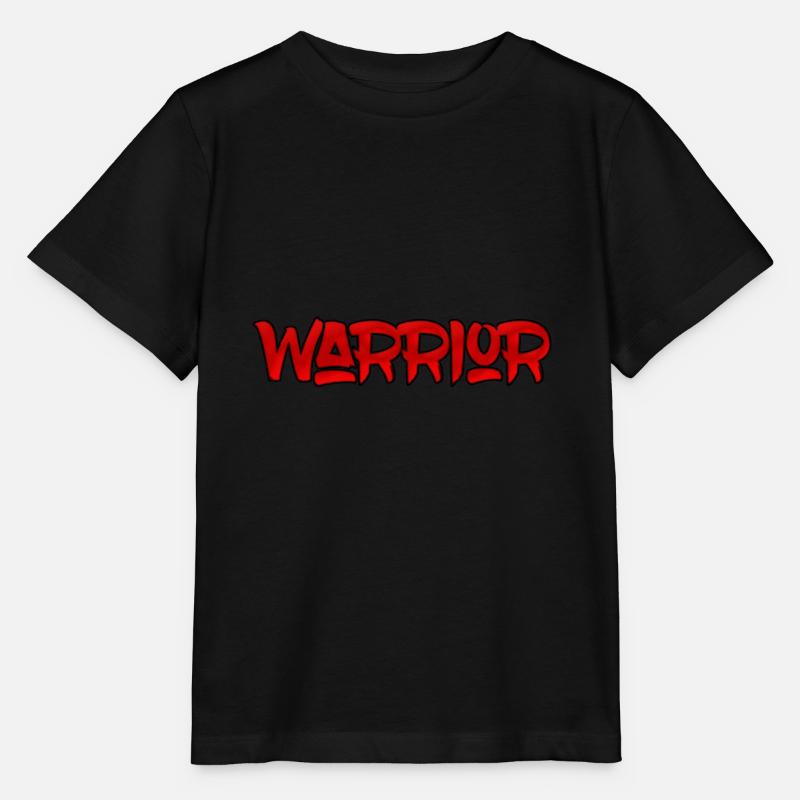 Warrior J - T-shirt bio MINI CREATOR Stanley/Stella Enfant - noir