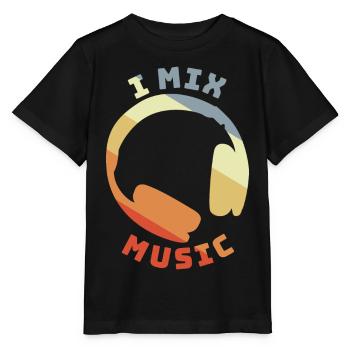 DJ Quote - Stanley/Stella MINI CREATOR Kids’ T-Shirt - black - Front - Mikhail (115cm)
