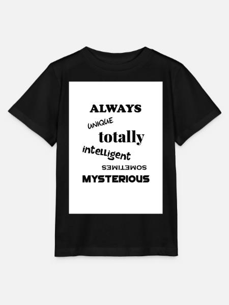 Autismus - Stanley/Stella Kinder T-Shirt MINI CREATOR  - Schwarz
