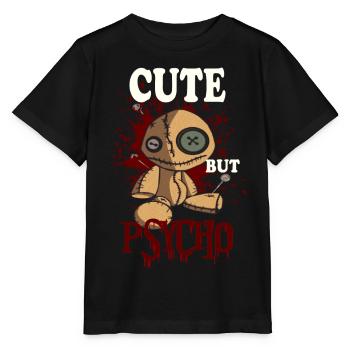 MIGNON MAIS PSYCHO Vaudou - Poupée - T-shirt bio MINI CREATOR Stanley/Stella Enfant - noir - Devant - Mikhail (115cm)