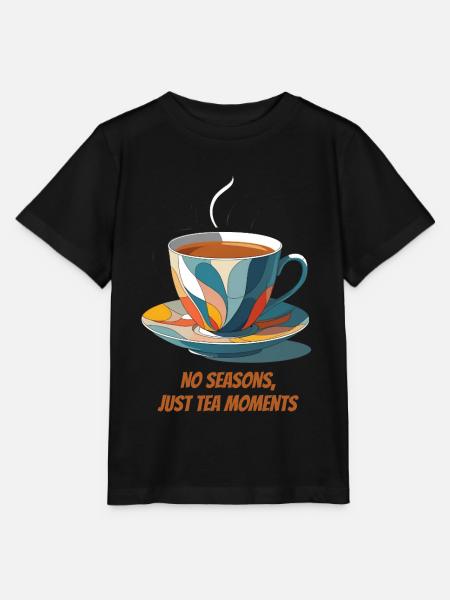 Bunte Teetasse mit Schriftzug - Stanley/Stella Kinder T-Shirt MINI CREATOR - Schwarz