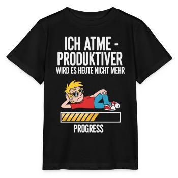 Conception de motivation humoristique pour les loisirs - T-shirt bio MINI CREATOR Stanley/Stella Enfant - noir - Devant - Mikhail (115cm)
