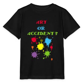 Kunst oder Unfall? - Stanley/Stella Kinder T-Shirt MINI CREATOR  - Schwarz - Vorne - Mikhail (115cm)