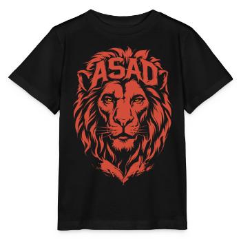Red Lion ASAD Imperious Head - Stanley/Stella MINI CREATOR Kids’ T-Shirt - black - Front - Mikhail (115cm)