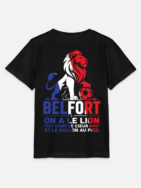 Belfort Lion Foot - Stanley/Stella Kinder T-Shirt MINI CREATOR - Schwarz