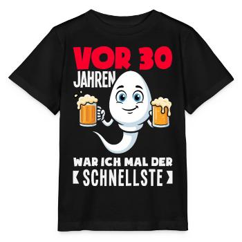 Vor 30 Jahren Der Schnellste - Stanley/Stella Kinder T-Shirt MINI CREATOR  - Schwarz - Vorne - Mikhail (115cm)
