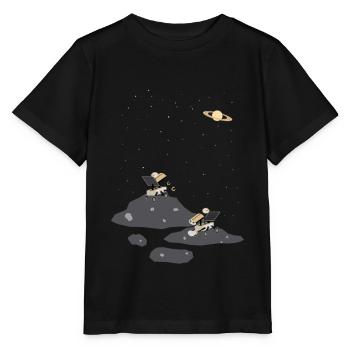 Mondrover - Stanley/Stella Kinder T-Shirt MINI CREATOR  - Schwarz - Vorne - Mikhail (115cm)