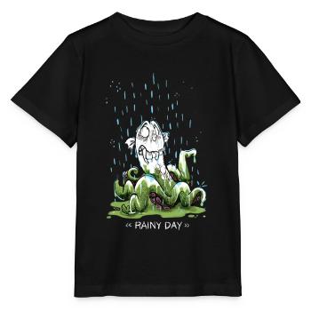 Regen Monster - Stanley/Stella Kinder T-Shirt MINI CREATOR  - Schwarz - Vorne - Mikhail (115cm)