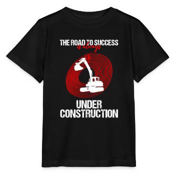 Conception des opérateurs d’équipement lourd et des opérateurs d’excavatrices - T-shirt bio MINI CREATOR Stanley/Stella Enfant - noir - Devant - Mikhail (115cm)