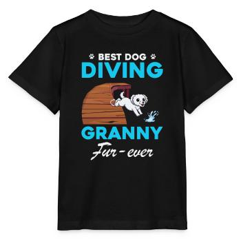 Sports nautiques pour chiens et sports nautiques pour chiens - T-shirt bio MINI CREATOR Stanley/Stella Enfant - noir - Devant - Mikhail (115cm)