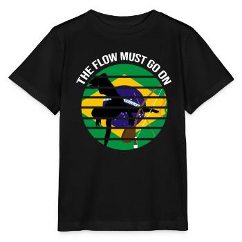 Capoeira for Mixed Martial Arts and Kickboxing - Stanley/Stella MINI CREATOR Kids’ T-Shirt - black - Front - Mikhail (115cm)