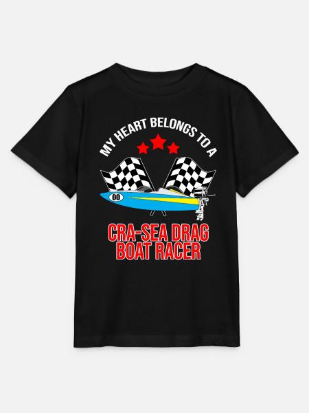 Drag Boot Design für Rennbootfahrer - Stanley/Stella Kinder T-Shirt MINI CREATOR - Schwarz