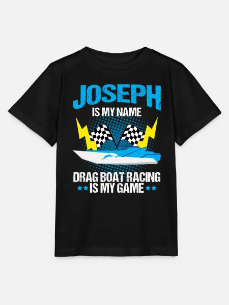 Drag Boot Design für Rennbootfahrer - Stanley/Stella Kinder T-Shirt MINI CREATOR  - Schwarz