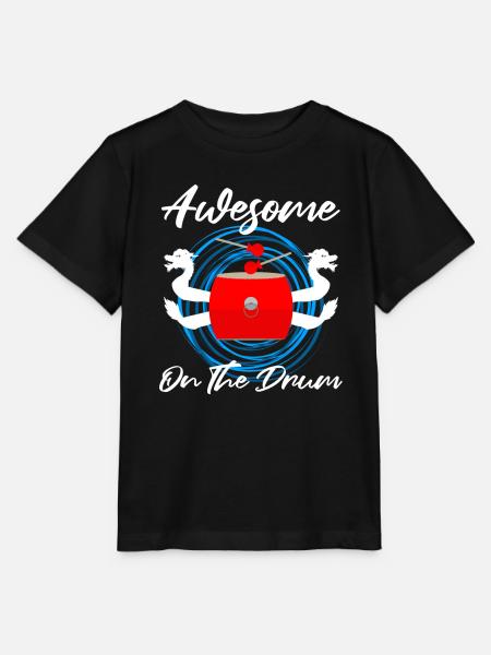 Drachenbootrennen-Design für Drachenbootfahren - Stanley/Stella Kinder T-Shirt MINI CREATOR - Schwarz