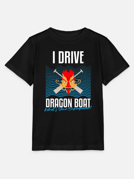 Chinesisches Bootsrennen für Drachenboot-Trainer - Stanley/Stella Kinder T-Shirt MINI CREATOR - Schwarz
