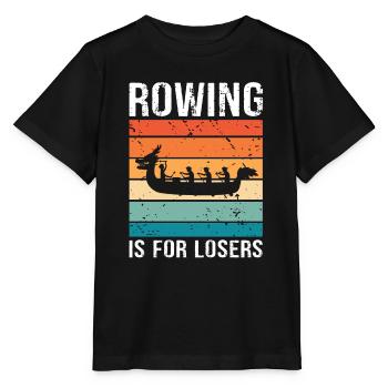 Bateau-dragon et équipage de bateau-dragon - T-shirt bio MINI CREATOR Stanley/Stella Enfant - noir - Devant - Mikhail (115cm)