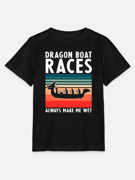Chinesisches Bootsrennen für Drachenboot-Trainer - Stanley/Stella Kinder T-Shirt MINI CREATOR  - Schwarz