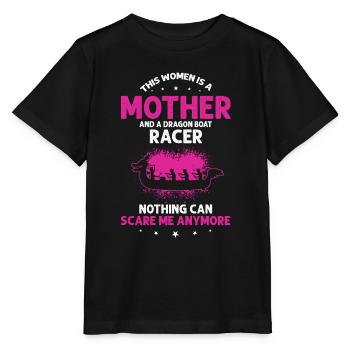 Dragon Boat Racing Theme for Dragon Boating - Stanley/Stella MINI CREATOR Kids’ T-Shirt - black - Front - Mikhail (115cm)