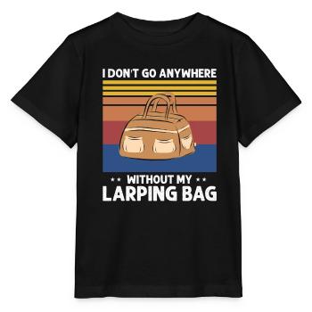 Citation de jeu de rôle pour Larper et Larp - T-shirt bio MINI CREATOR Stanley/Stella Enfant - noir - Devant - Mikhail (115cm)