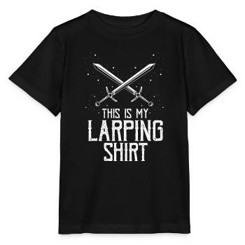 Jeu de rôle en direct pour PNJ et jeu de rôle RPG - T-shirt bio MINI CREATOR Stanley/Stella Enfant - noir - Devant - Mikhail (115cm)
