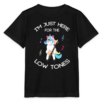 Orchester und Holzblasinstrument - Stanley/Stella Kinder T-Shirt MINI CREATOR  - Schwarz - Vorne - Mikhail (115cm)