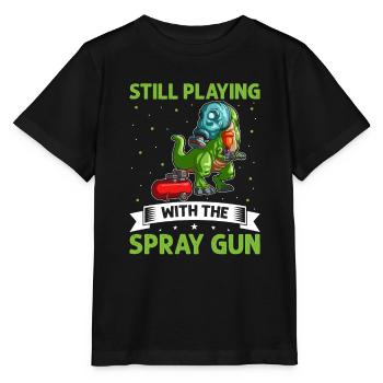 Car painter offer for coachbuilders - Stanley/Stella MINI CREATOR Kids’ T-Shirt - black - Front - Mikhail (115cm)