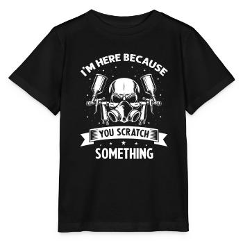 Autolackierer Angebot für Karosserietechniker - Stanley/Stella Kinder T-Shirt MINI CREATOR  - Schwarz - Vorne - Mikhail (115cm)