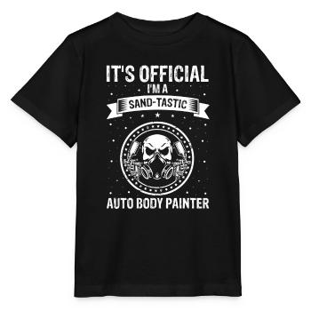 Offre Car Painter pour les carrossiers - T-shirt bio MINI CREATOR Stanley/Stella Enfant - noir - Devant - Mikhail (115cm)