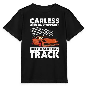 Slot Car Racing for Slot Car and RC Cars - Stanley/Stella MINI CREATOR Kids’ T-Shirt - black - Front - Mikhail (115cm)
