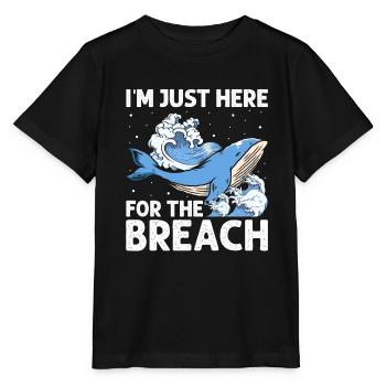 Meeressäuger für Orca-Beobachtung und Buckelwal - Stanley/Stella Kinder T-Shirt MINI CREATOR  - Schwarz - Vorne - Mikhail (115cm)