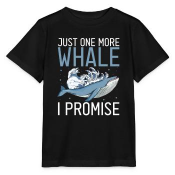 Meeressäuger für Orca-Beobachtung und Buckelwal - Stanley/Stella Kinder T-Shirt MINI CREATOR  - Schwarz - Vorne - Mikhail (115cm)