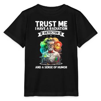 Nuklearingenieur für Kernkraftwerk und Kernenergie - Stanley/Stella Kinder T-Shirt MINI CREATOR  - Schwarz - Vorne - Mikhail (115cm)