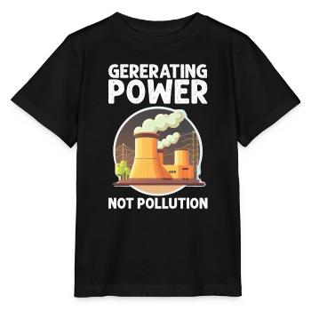 Kernenergie Spruch für Kernenergie - Stanley/Stella Kinder T-Shirt MINI CREATOR  - Schwarz - Vorne - Mikhail (115cm)