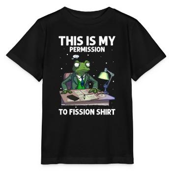 Kernenergie Spruch für Kernenergie - Stanley/Stella Kinder T-Shirt MINI CREATOR  - Schwarz - Vorne - Mikhail (115cm)