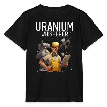 Kernenergie Spruch für Kernenergie - Stanley/Stella Kinder T-Shirt MINI CREATOR  - Schwarz - Vorne - Mikhail (115cm)