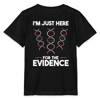 Forensische Kriminologie und Tatort-Ermittler - Stanley/Stella Kinder T-Shirt MINI CREATOR  - Schwarz - Vorne - Mikhail (115cm)