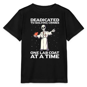 Forensische Kriminologie und Tatort-Ermittler - Stanley/Stella Kinder T-Shirt MINI CREATOR  - Schwarz - Vorne - Mikhail (115cm)