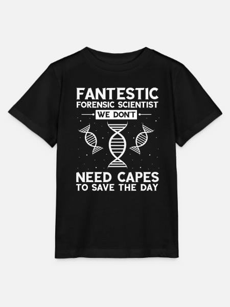 Forensischer Wissenschaftlicher Ermittler - Stanley/Stella Kinder T-Shirt MINI CREATOR  - Schwarz