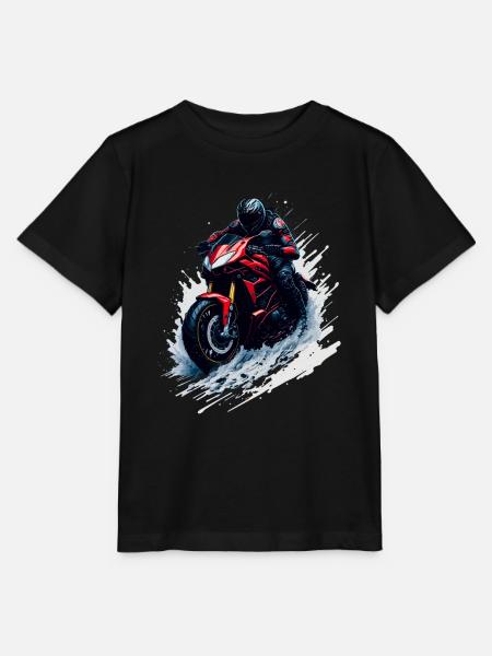 Sportmotorrad - Stanley/Stella Kinder T-Shirt MINI CREATOR - Schwarz