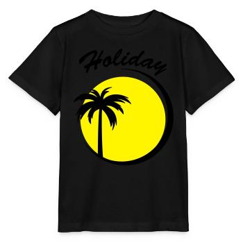 Holiday - Stanley/Stella MINI CREATOR Kids’ T-Shirt - black - Front - Mikhail (115cm)