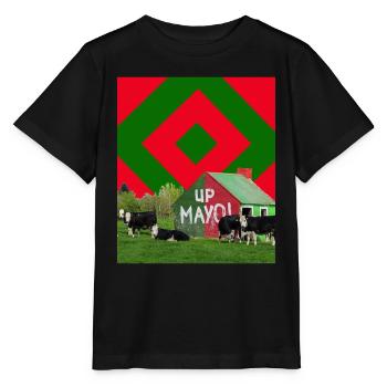 Mayo GAA - T-shirt bio MINI CREATOR Stanley/Stella Enfant - noir - Devant - Mikhail (115cm)