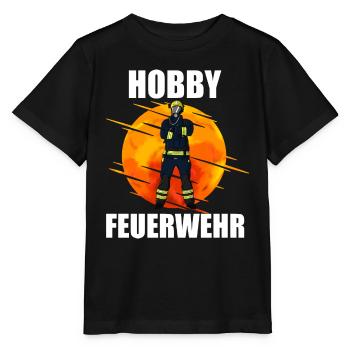 Feuerwehr Freiwillige Feuerwehr Hobby Feuerwehr - Stanley/Stella Kinder T-Shirt MINI CREATOR  - Schwarz - Vorne - Mikhail (115cm)