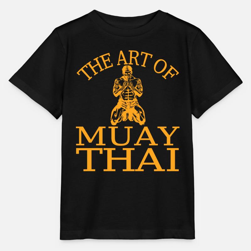 Boxe Combat Muay Thai - T-shirt bio MINI CREATOR Stanley/Stella Enfant - noir