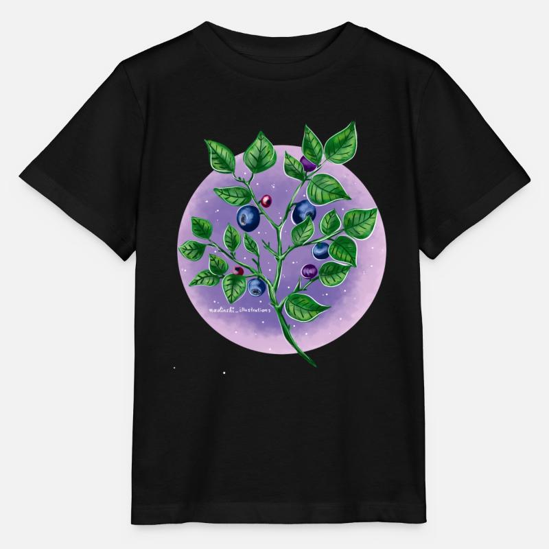 Bleuets - T-shirt bio MINI CREATOR Stanley/Stella Enfant - noir